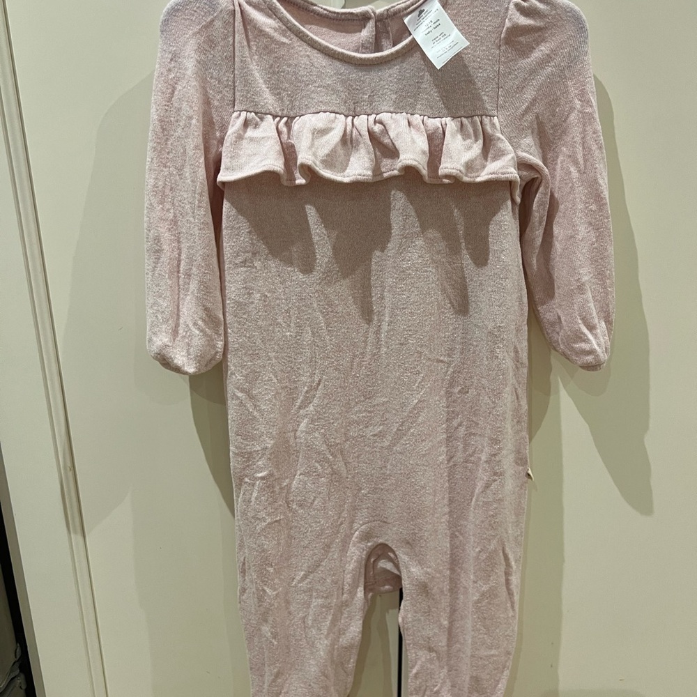 GAP Soft Pink Baby romper 12-18m